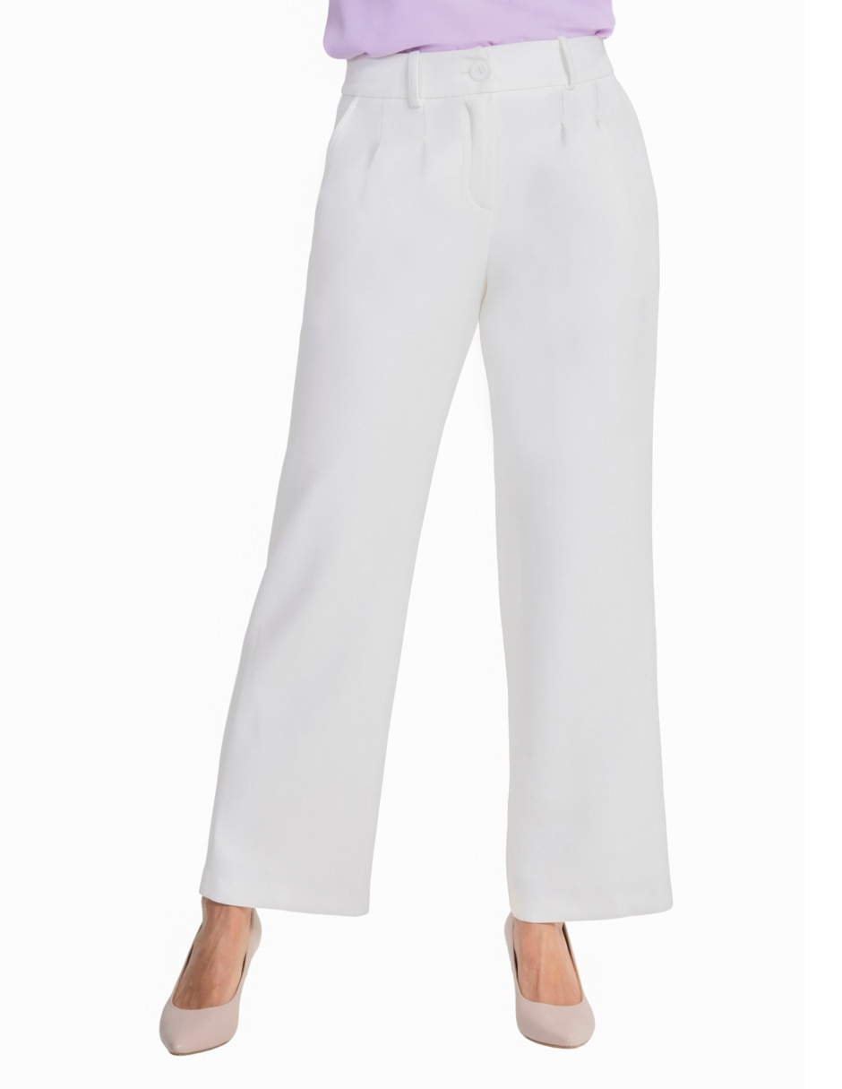 Pantalón regular para mujer