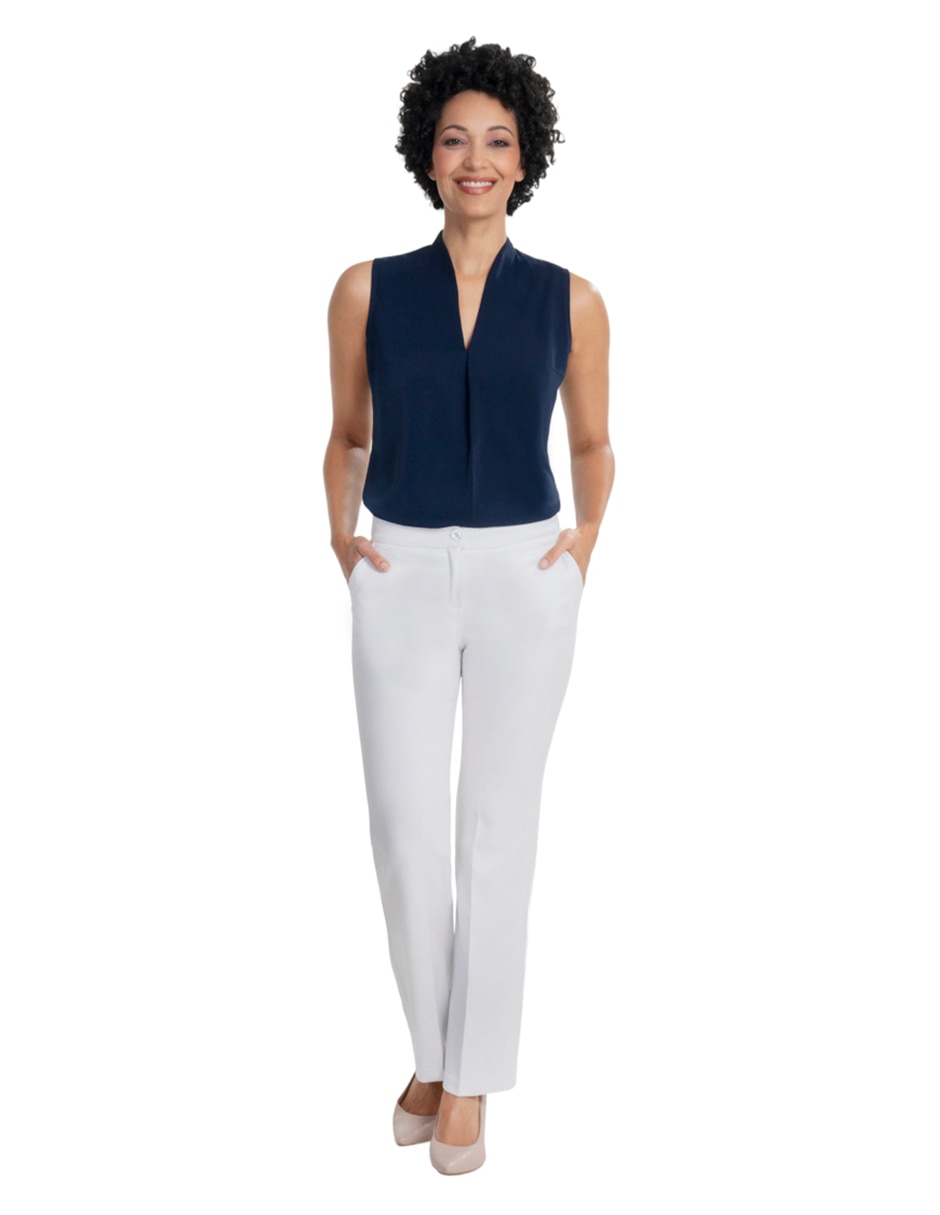 Pantalón regular para mujer 4