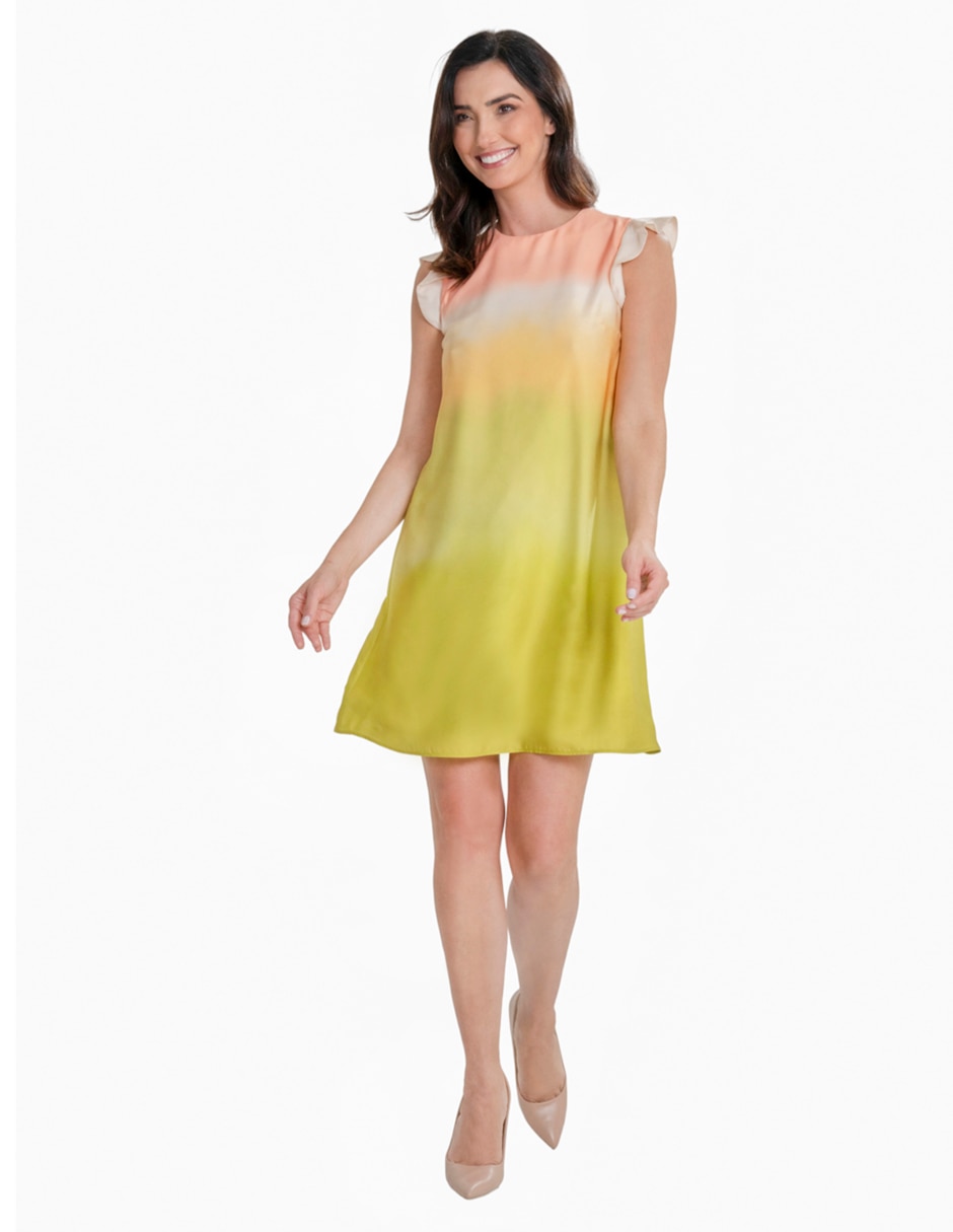 Vestido a la rodilla casual para mujer