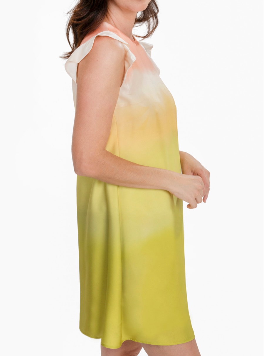 Vestido a la rodilla casual para mujer