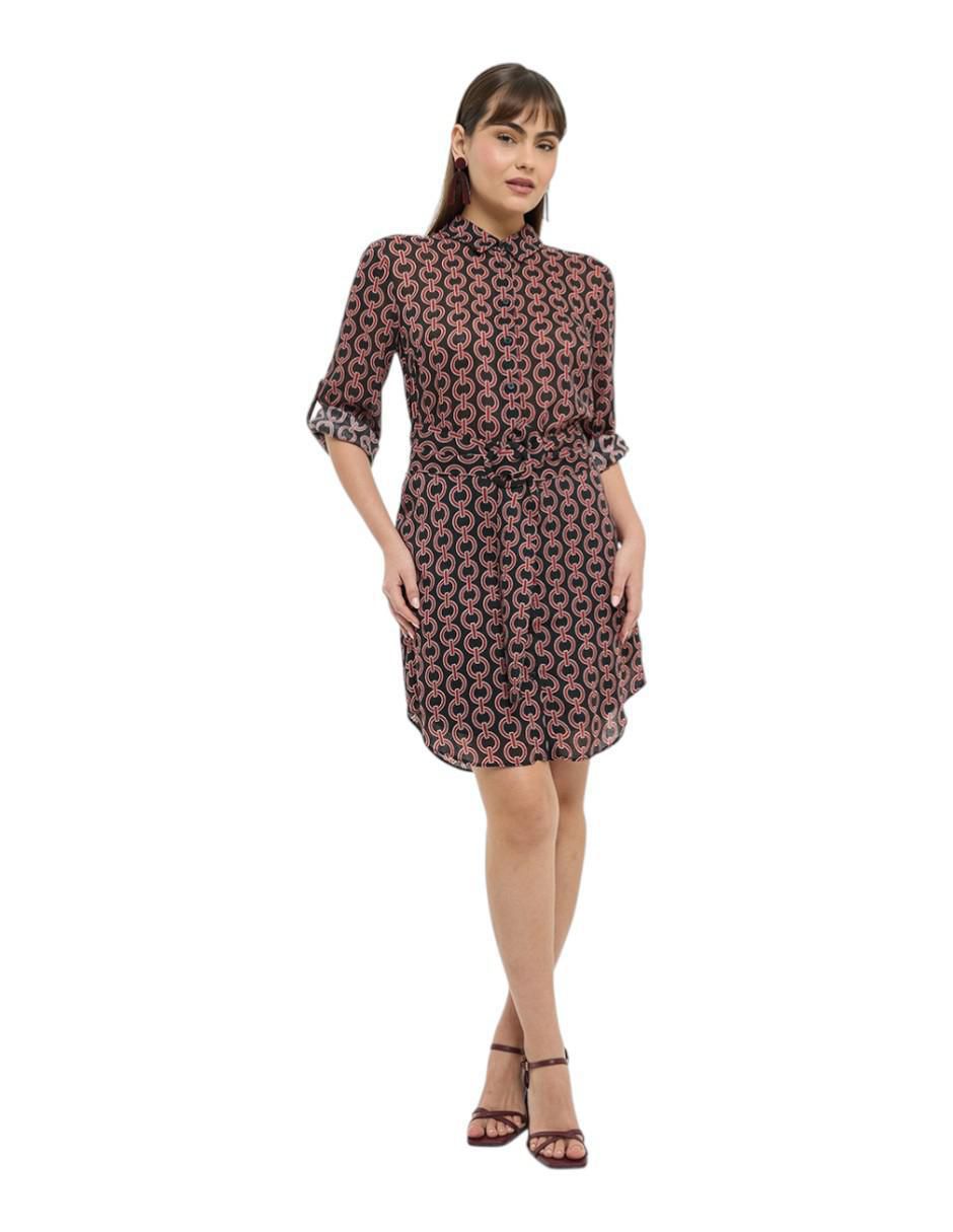 Vestido arriba rodilla casual chain para mujer Vestido arriba rodilla casual chain para mujer