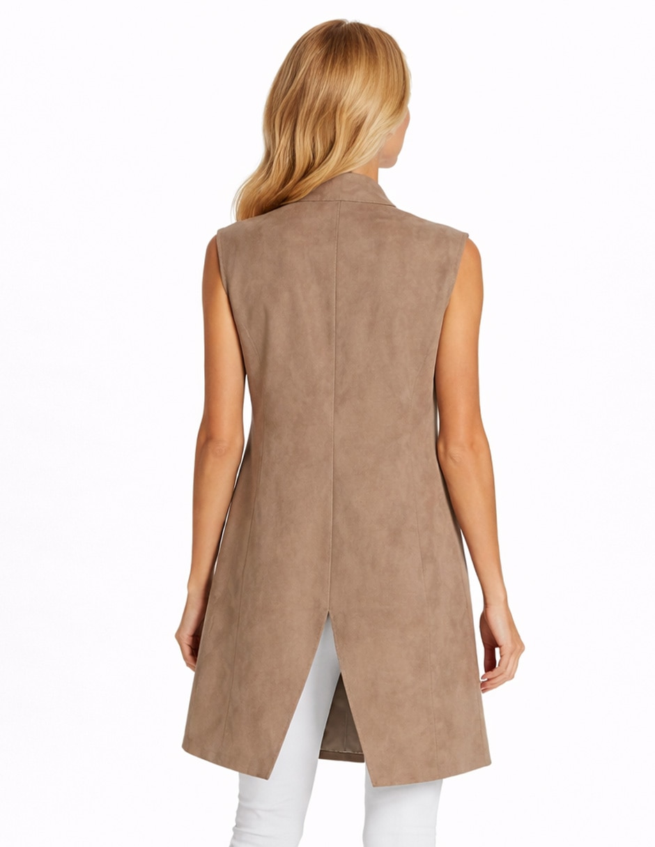 Chaleco shylade suede para mujer 4