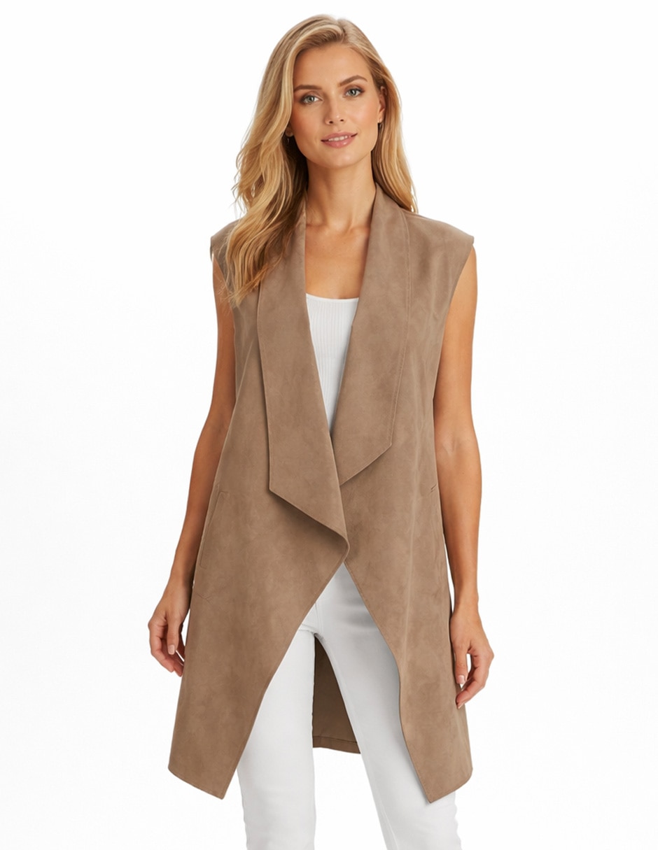 Chaleco shylade suede para mujer