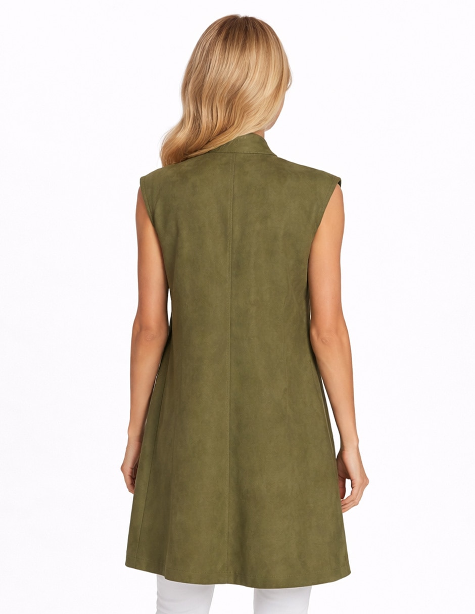 Chaleco shylade suede para mujer