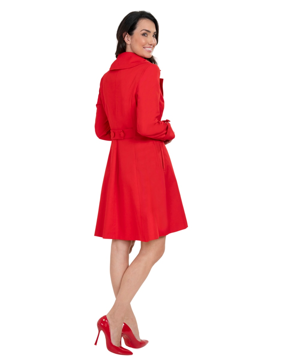 Gabardina resistente al agua para mujer 4
