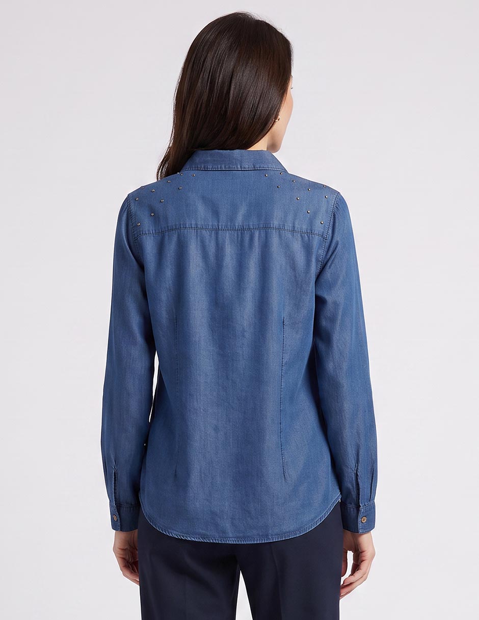 Blusa Lieb manga larga para mujer