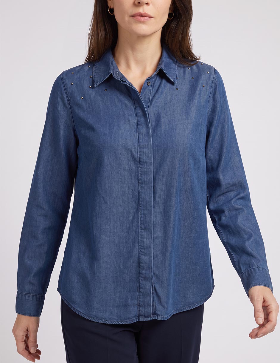 Blusa Lieb manga larga para mujer