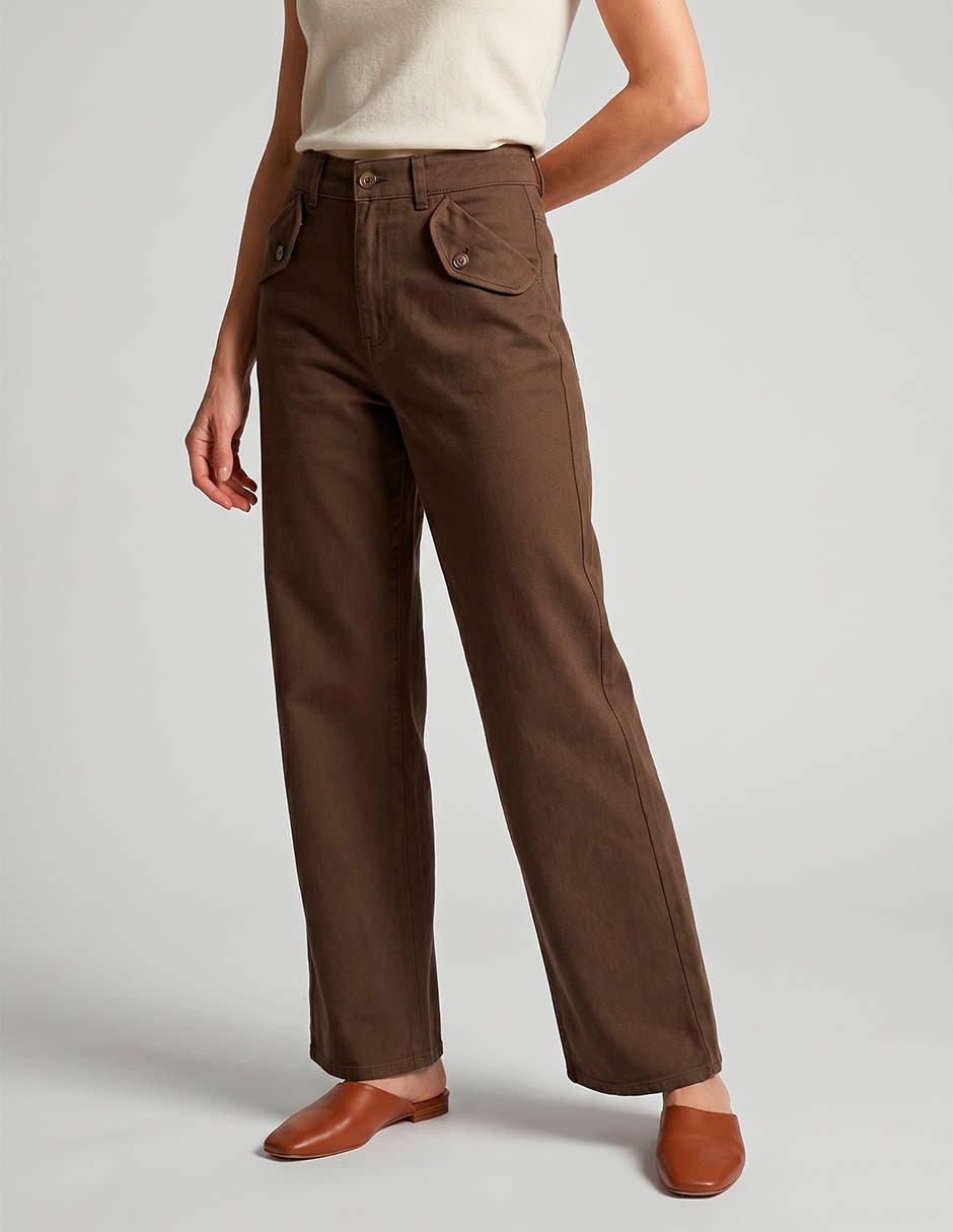 Pantalón straight para mujer Pantalón straight para mujer
