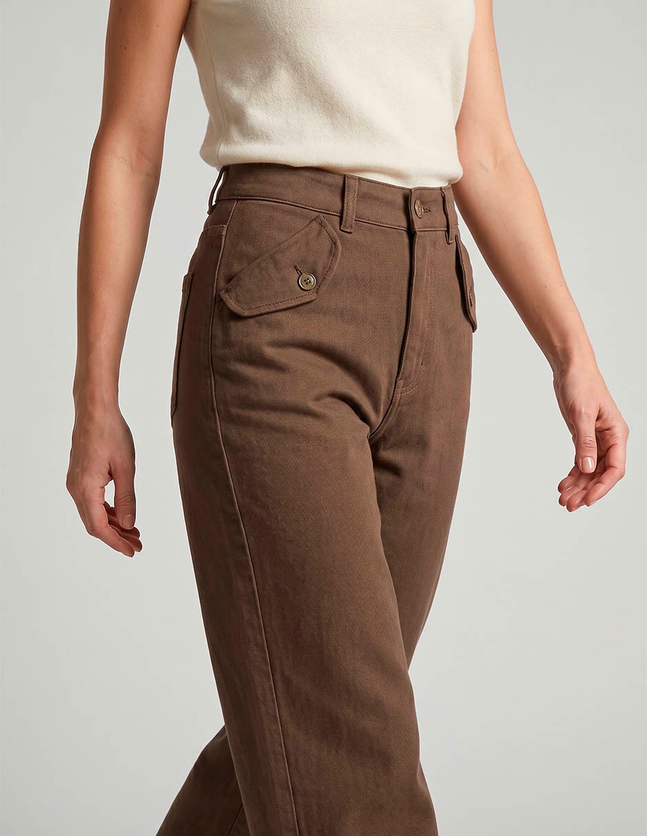 Pantalón straight para mujer 3