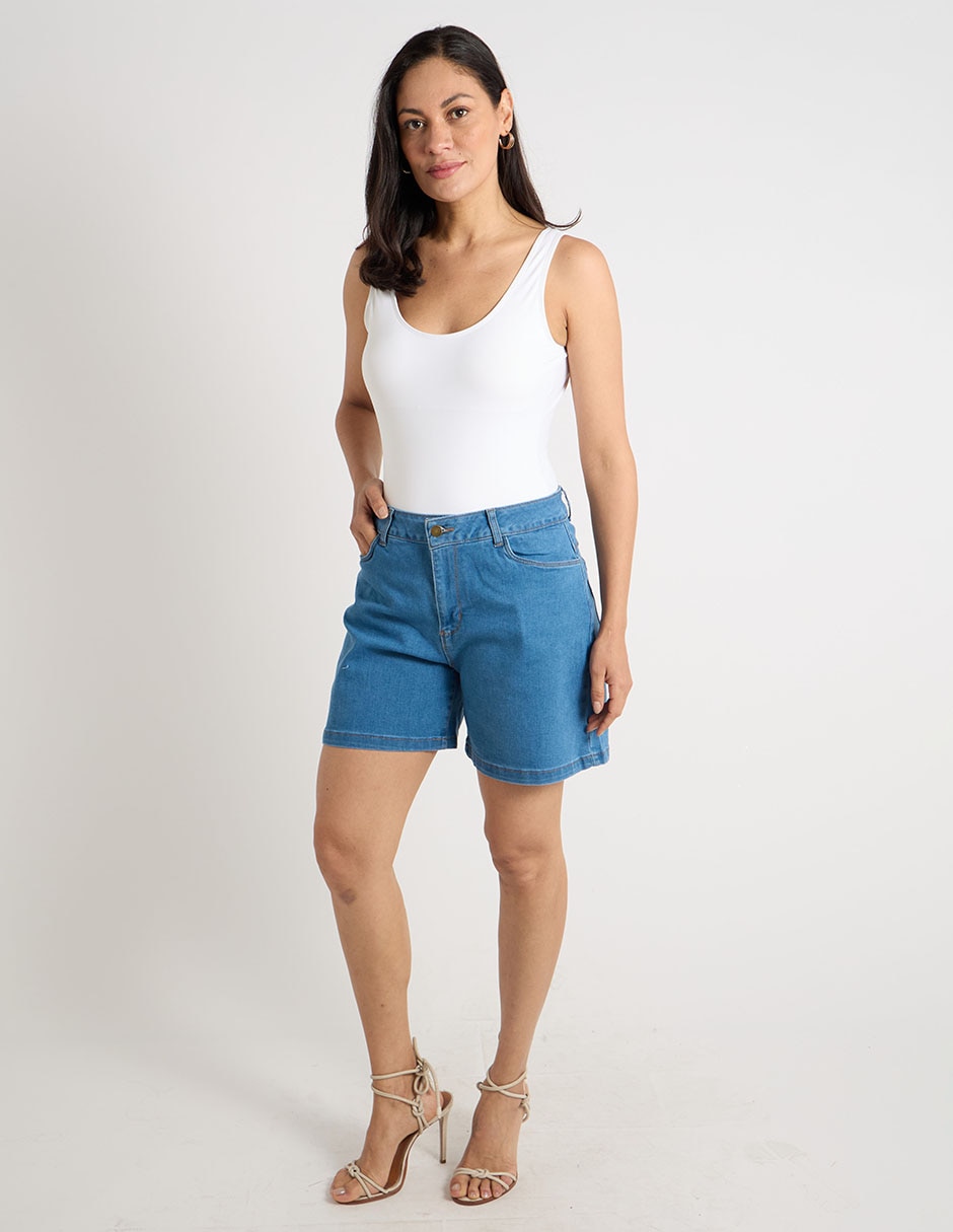 Short de mezclilla para mujer 3