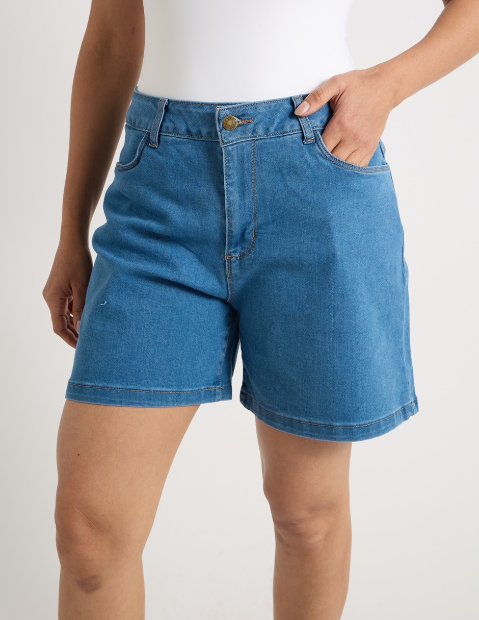 Short de mezclilla para mujer 4