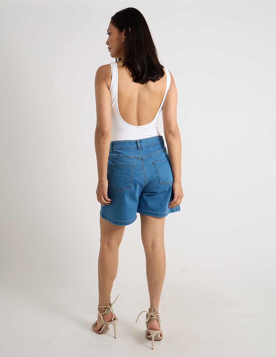 Short de mezclilla para mujer 6