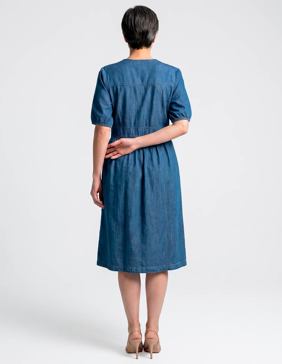 Vestido midi casual para mujer 2