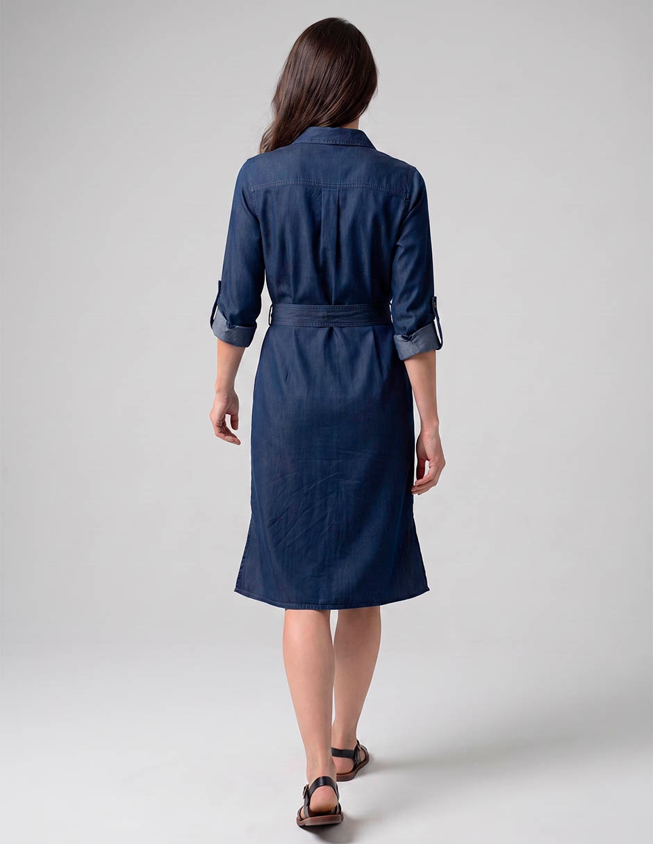 Vestido 3/4 casual para mujer 2