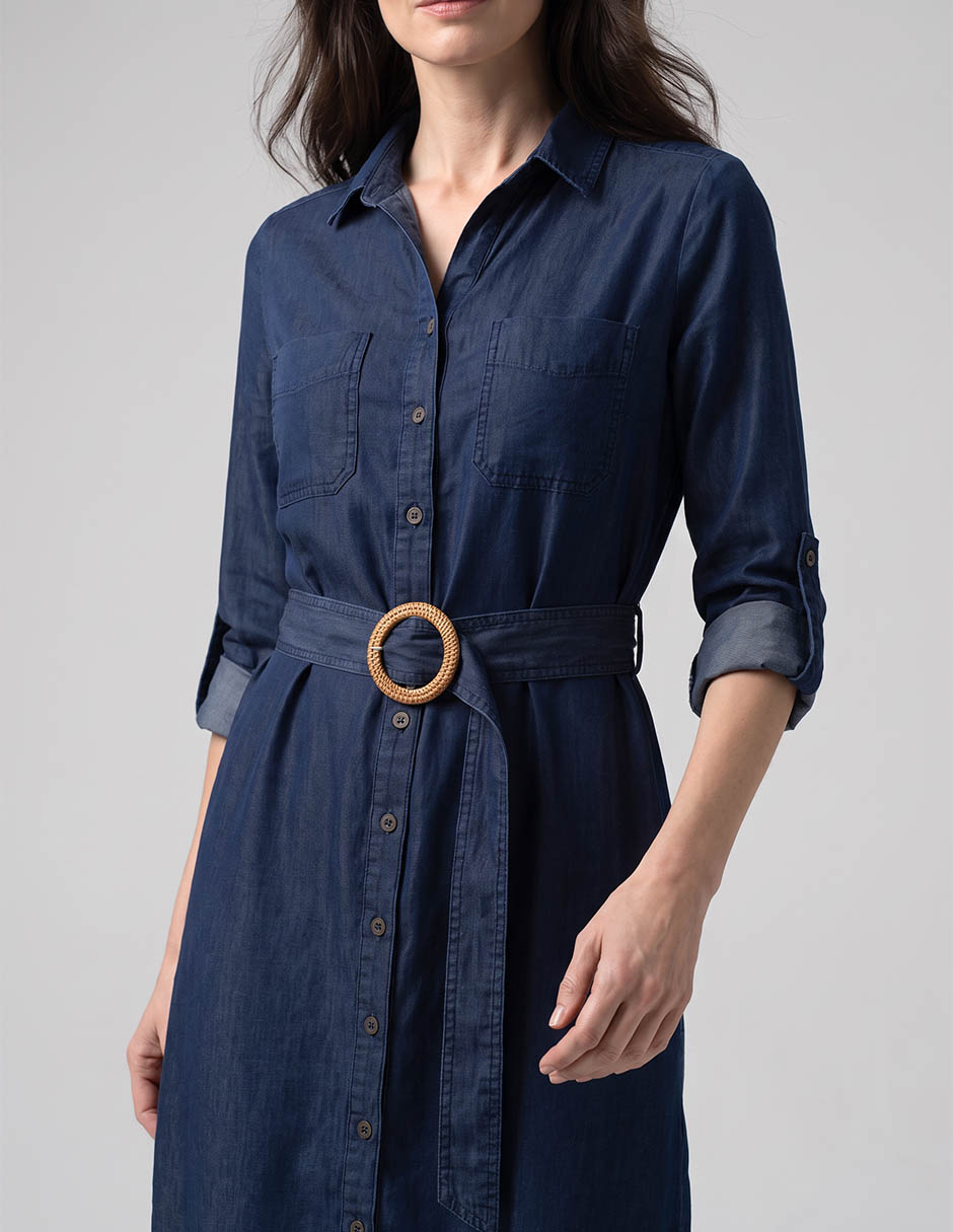 Vestido 3/4 casual para mujer 3