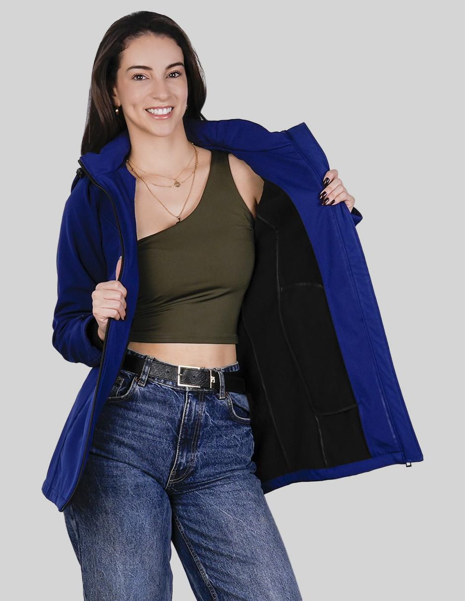 Chamarra impermeable para mujer