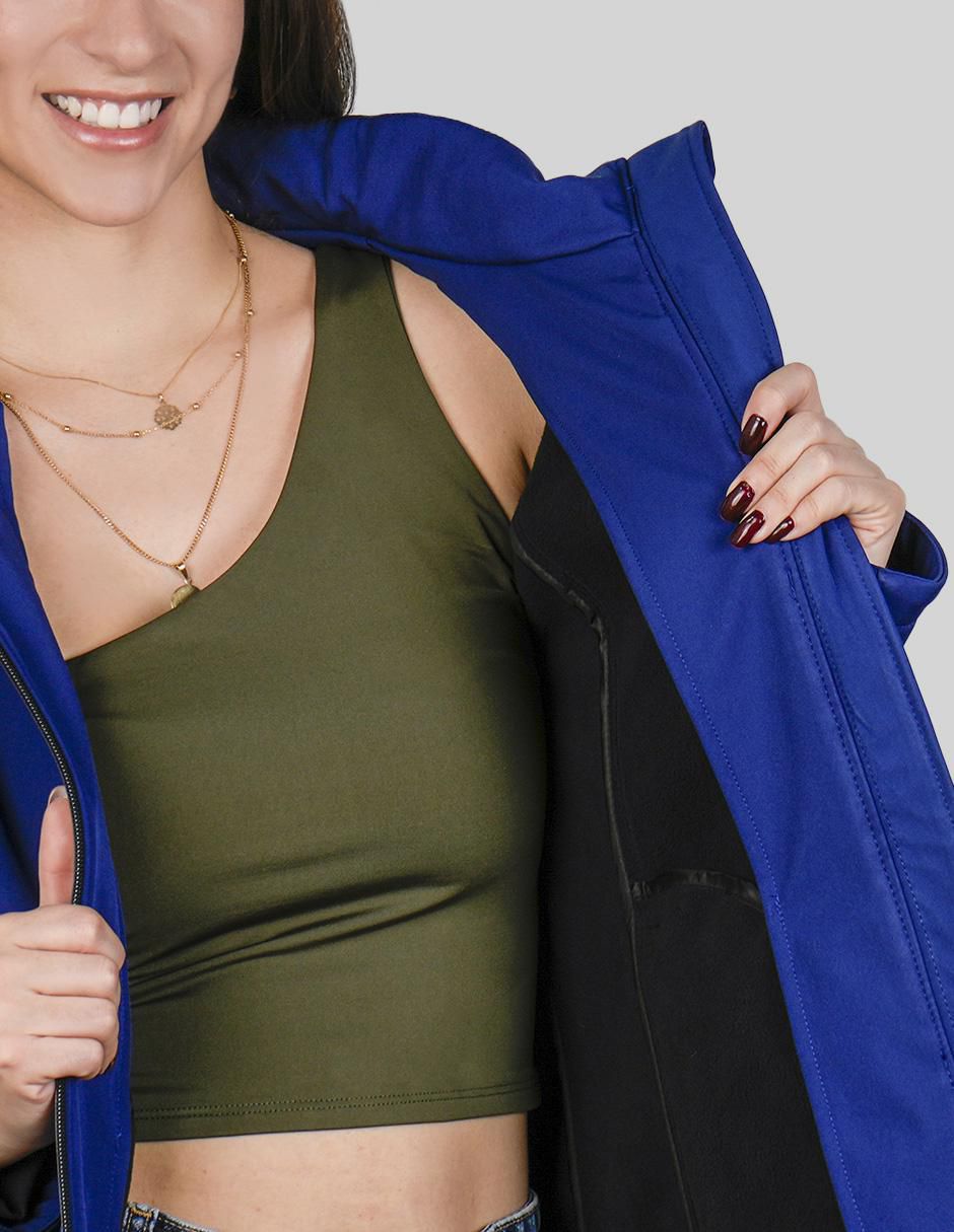 Chamarra impermeable para mujer