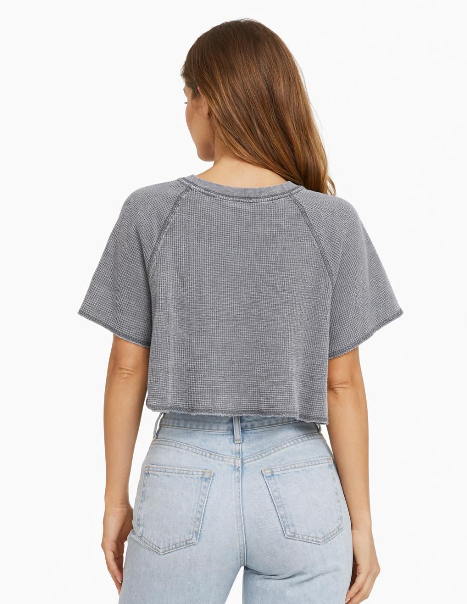 Playera manga corta cuello redondo mujer 3