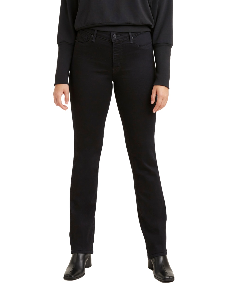 Jeans regular straight cintura 314 para mujer 3