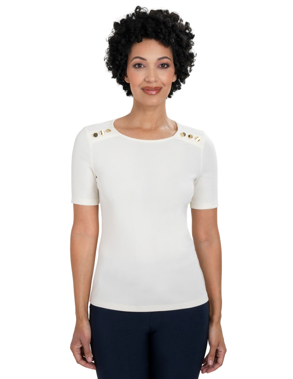 Blusa sin familia 'manga' corta 'para mujer'