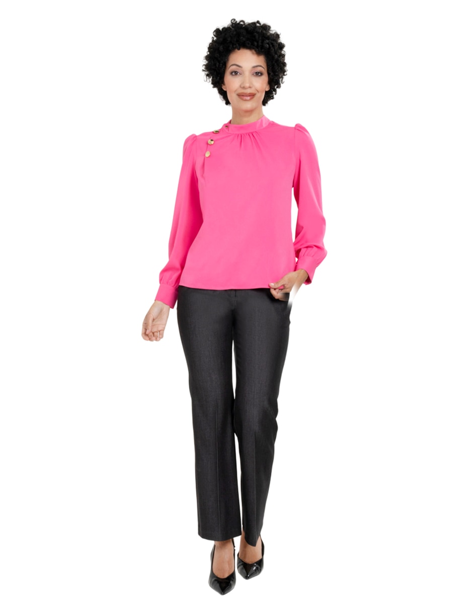 Blusa manga larga para mujer 2