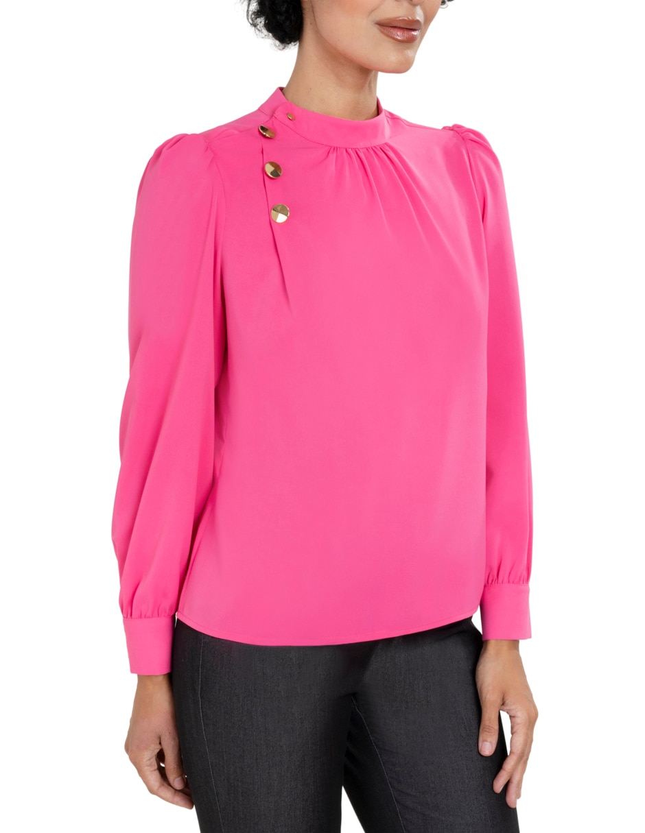 Blusa manga larga para mujer 3