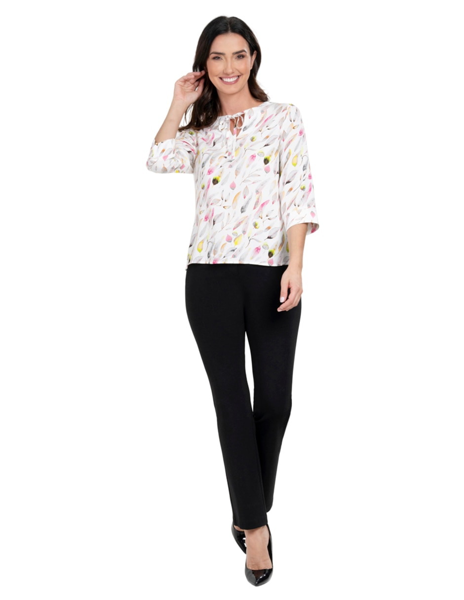 Blusa manga 3/4 para mujer 2