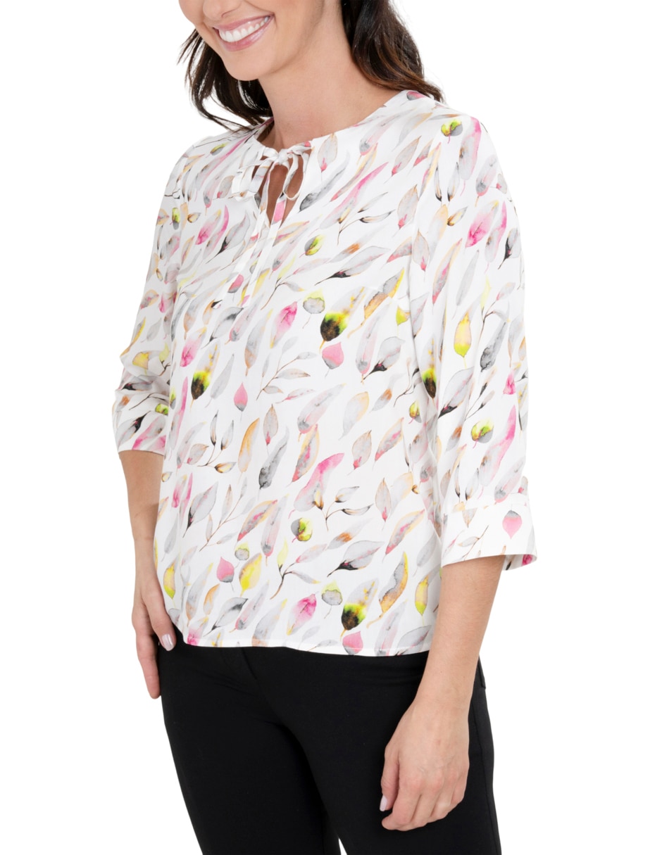 Blusa manga 3/4 para mujer 3