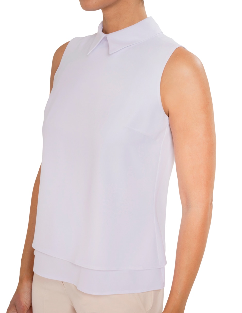 Blusa sin manga para mujer 3