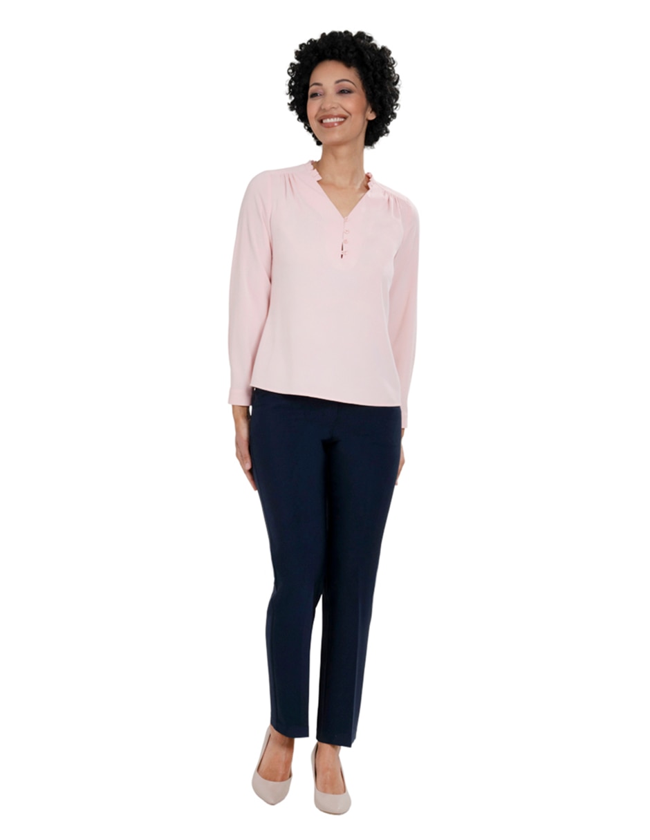 Blusa manga larga para mujer 2
