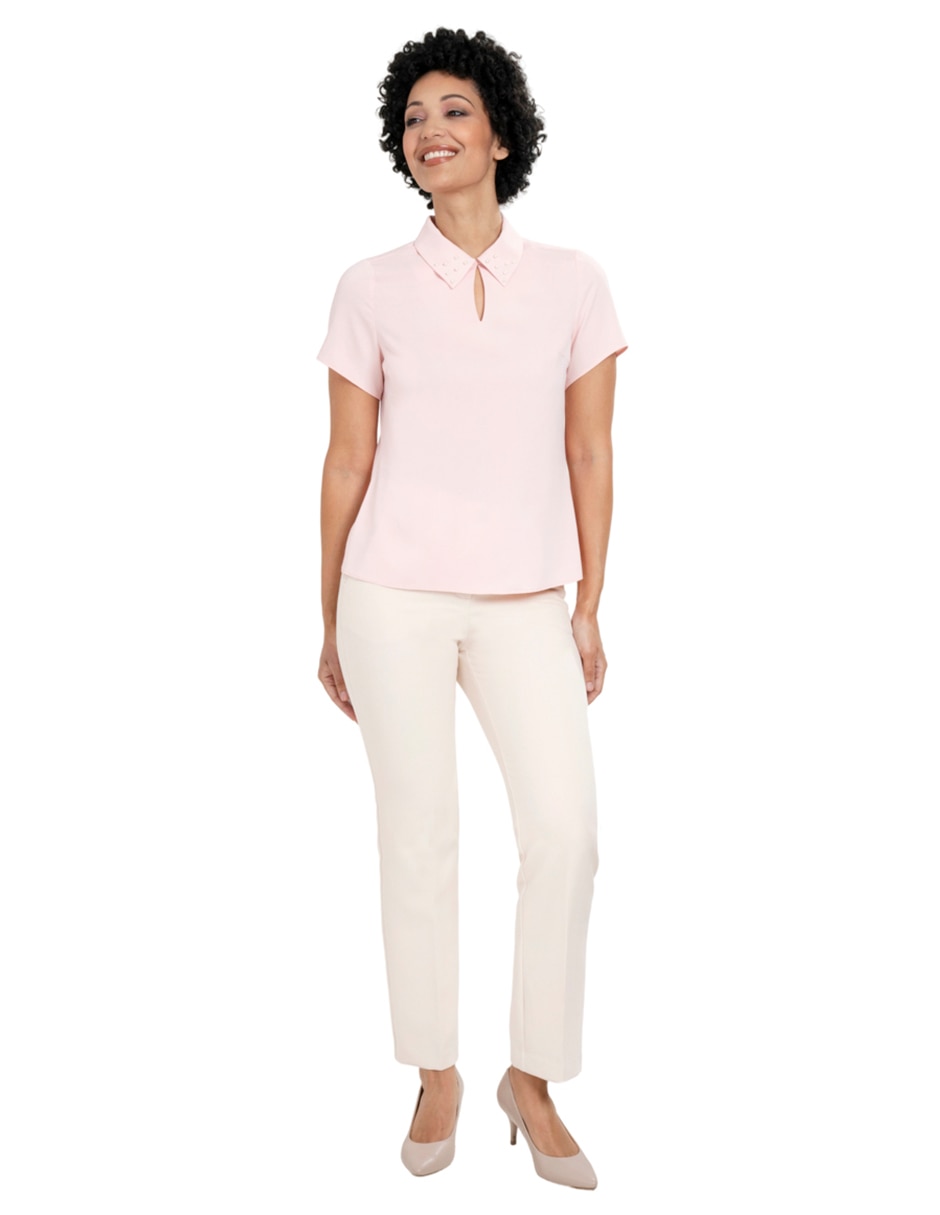 Blusa manga corta para mujer 2