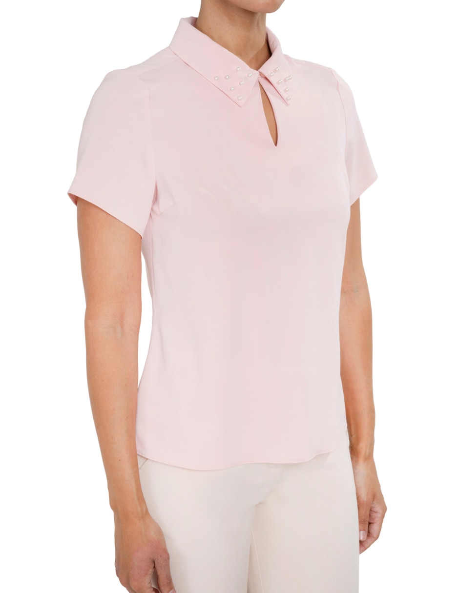 Blusa manga corta para mujer 3