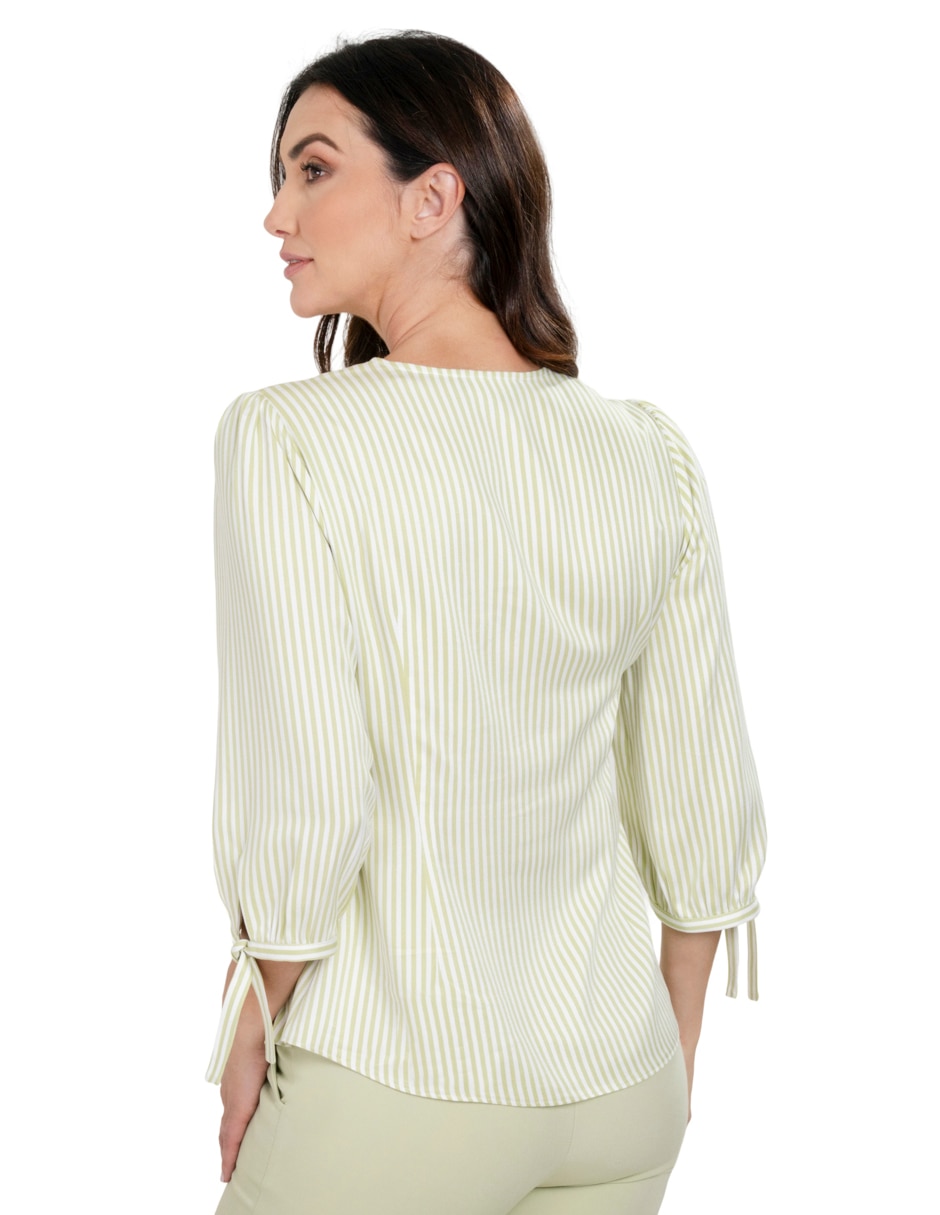 Blusa manga 3/4 para mujer 4