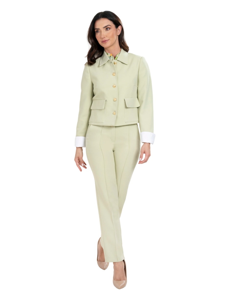 Saco casual atelier petite para mujer