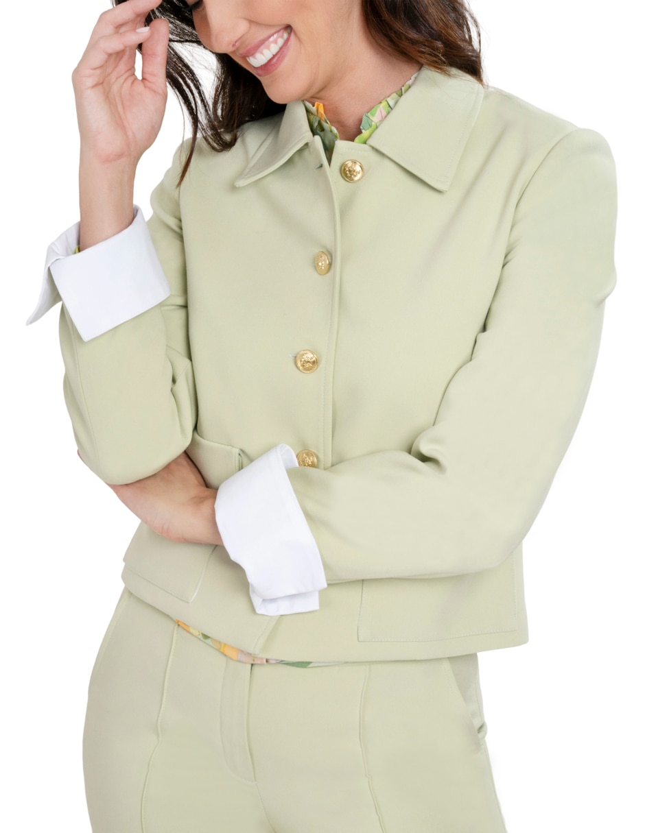 Saco casual atelier petite para mujer