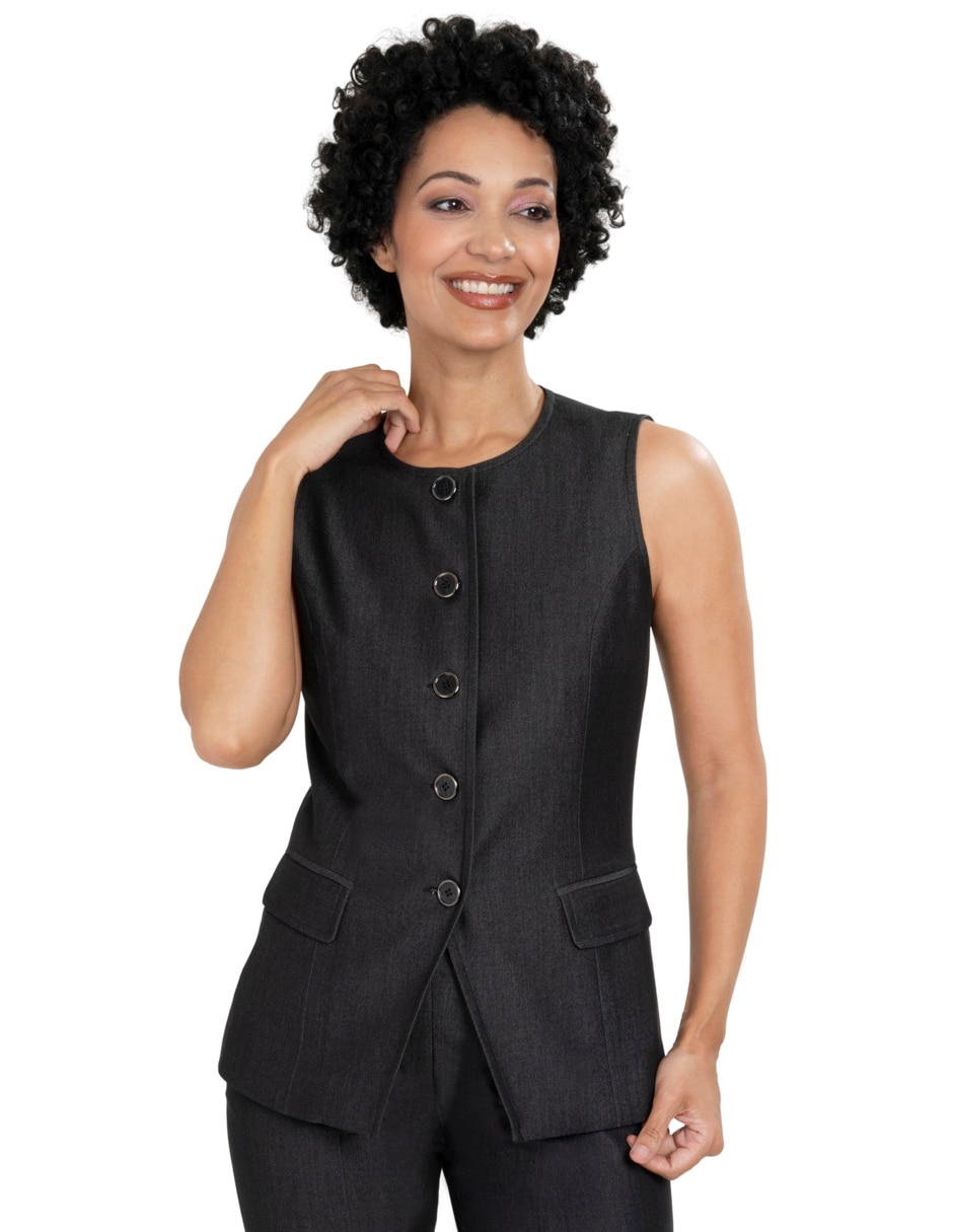Chaleco y viscosa para mujer