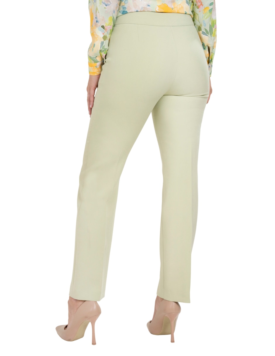 Pantalón regular regular para mujer 4