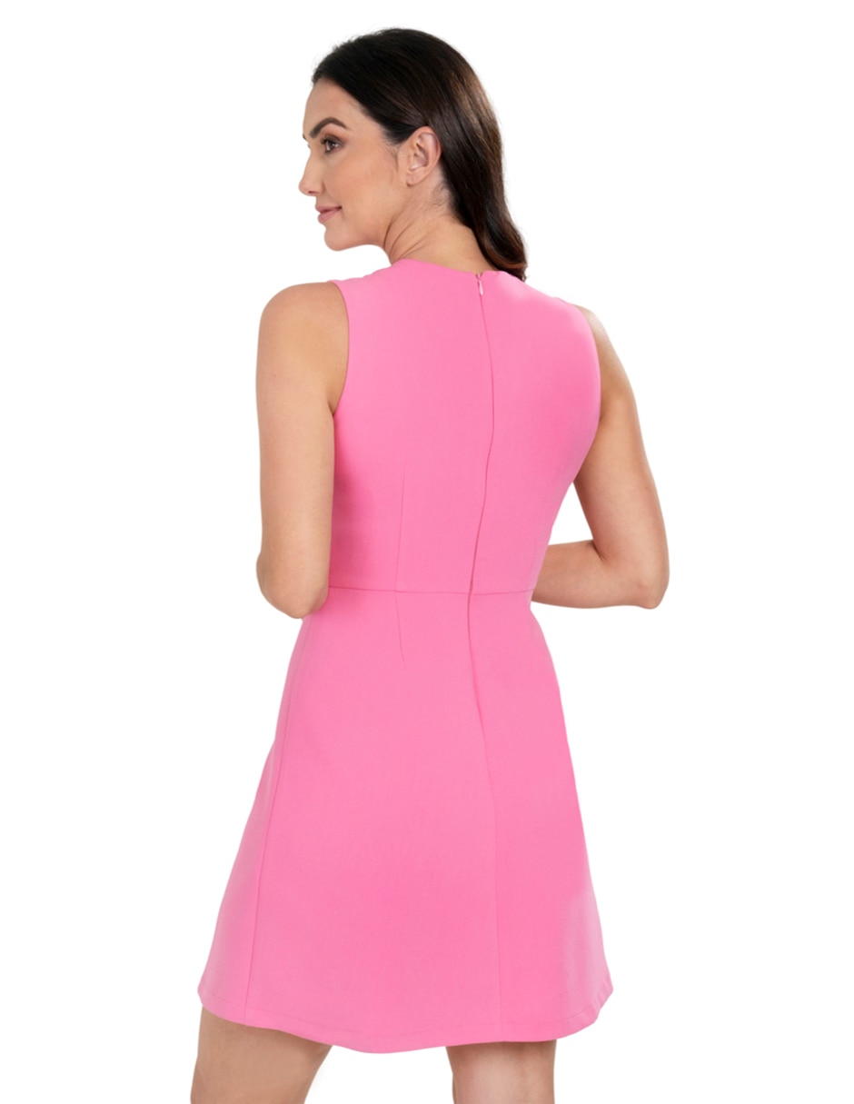 Vestido a la rodilla casual para mujer 4