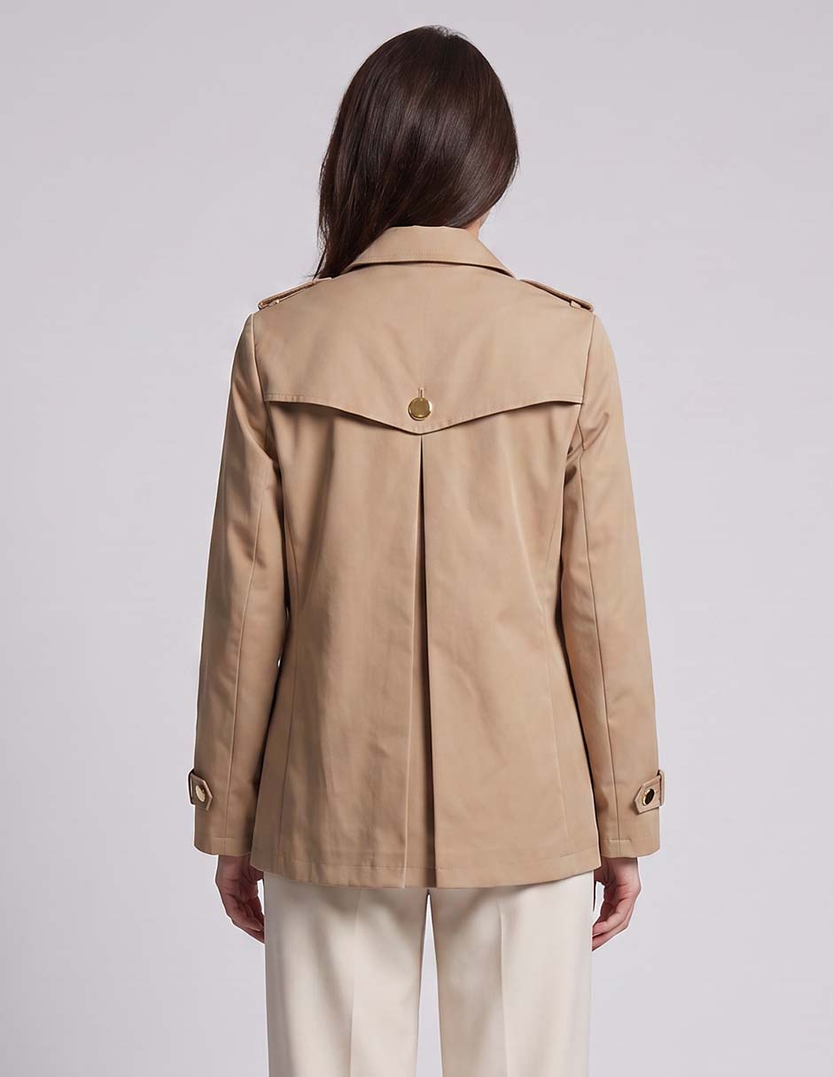 Gabardina con bolsillos Shyla para mujer