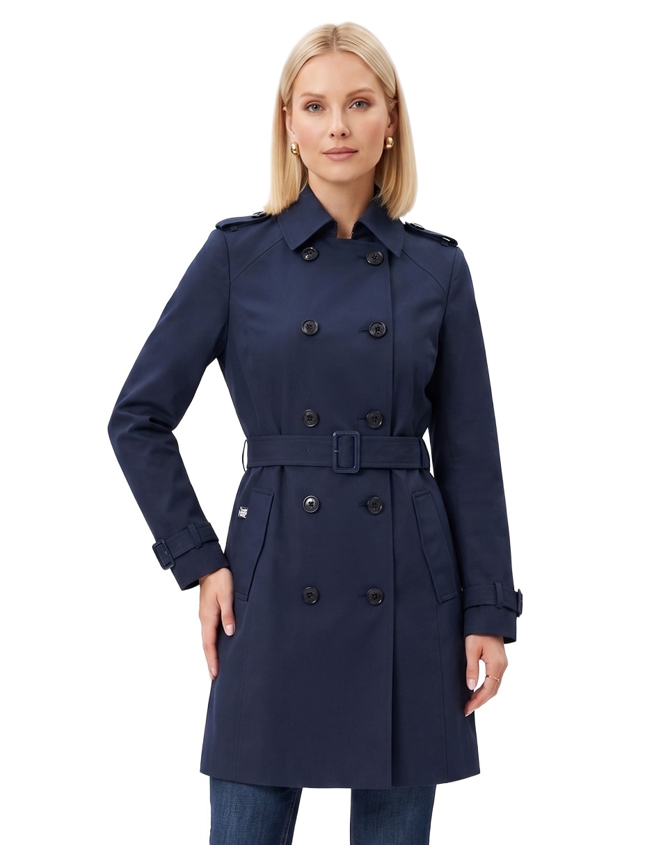 Gabardina impermeable para mujer