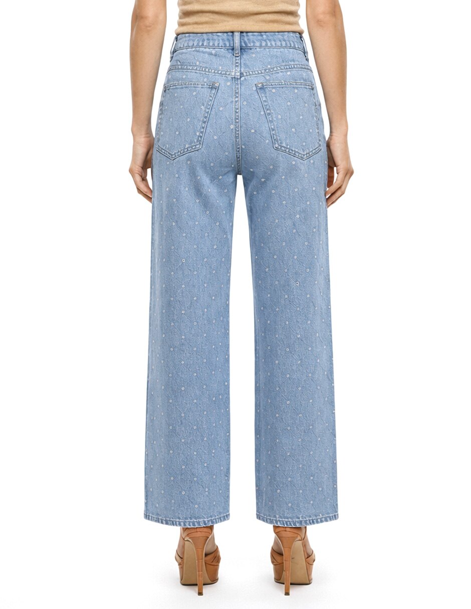 Jeans boot 226919 denim para mujer 5