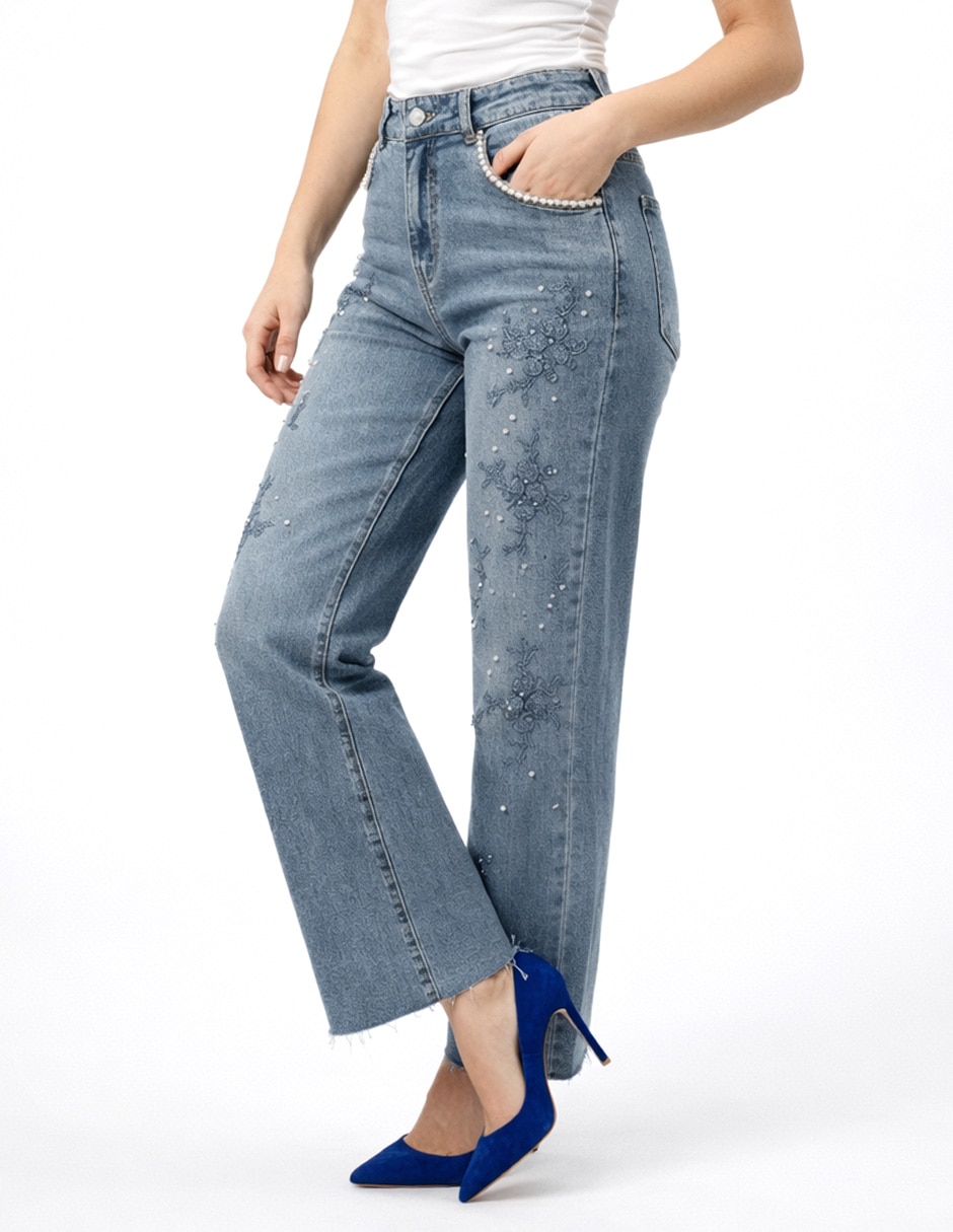 "jeans/jegging/jeans jogger" regular amplio cintura 226919 226916 "para mujer" 5