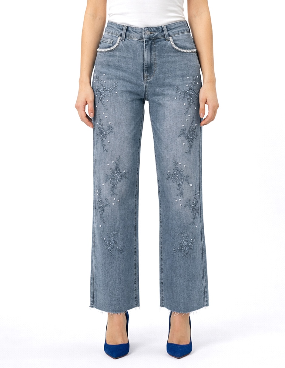 'jeans/jegging/jeans jogger' regular amplio cintura 226919 226916 'para mujer'