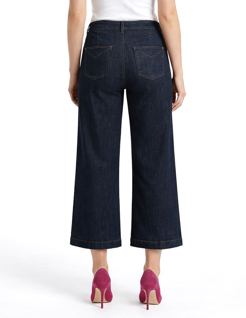 Jeans bota denim para mujer 3