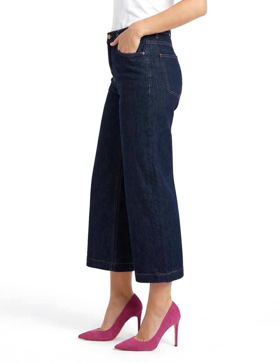 Jeans bota denim para mujer 5