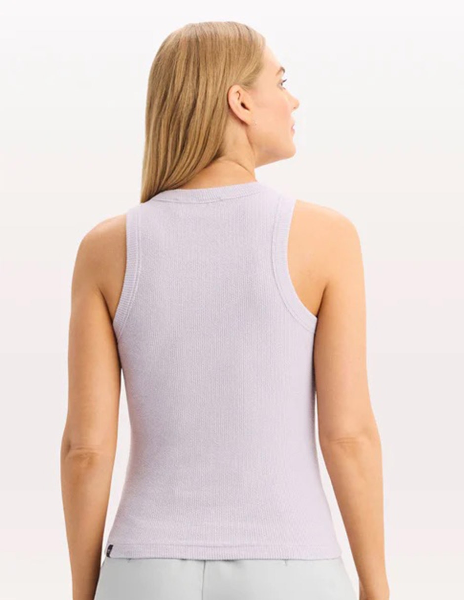 Playera sin manga Dockers cuello redondo para mujer