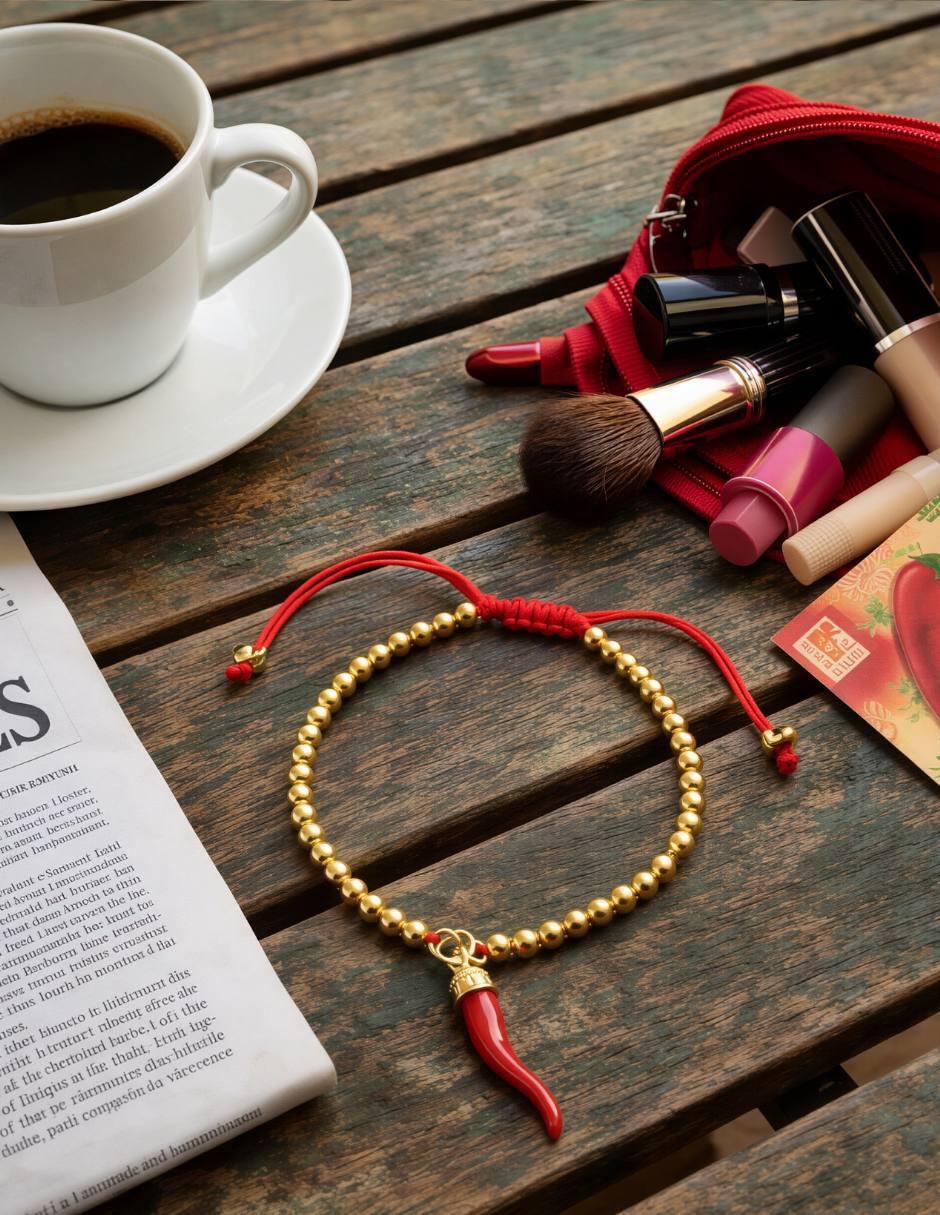 Pulsera de baño de oro 18 K 4