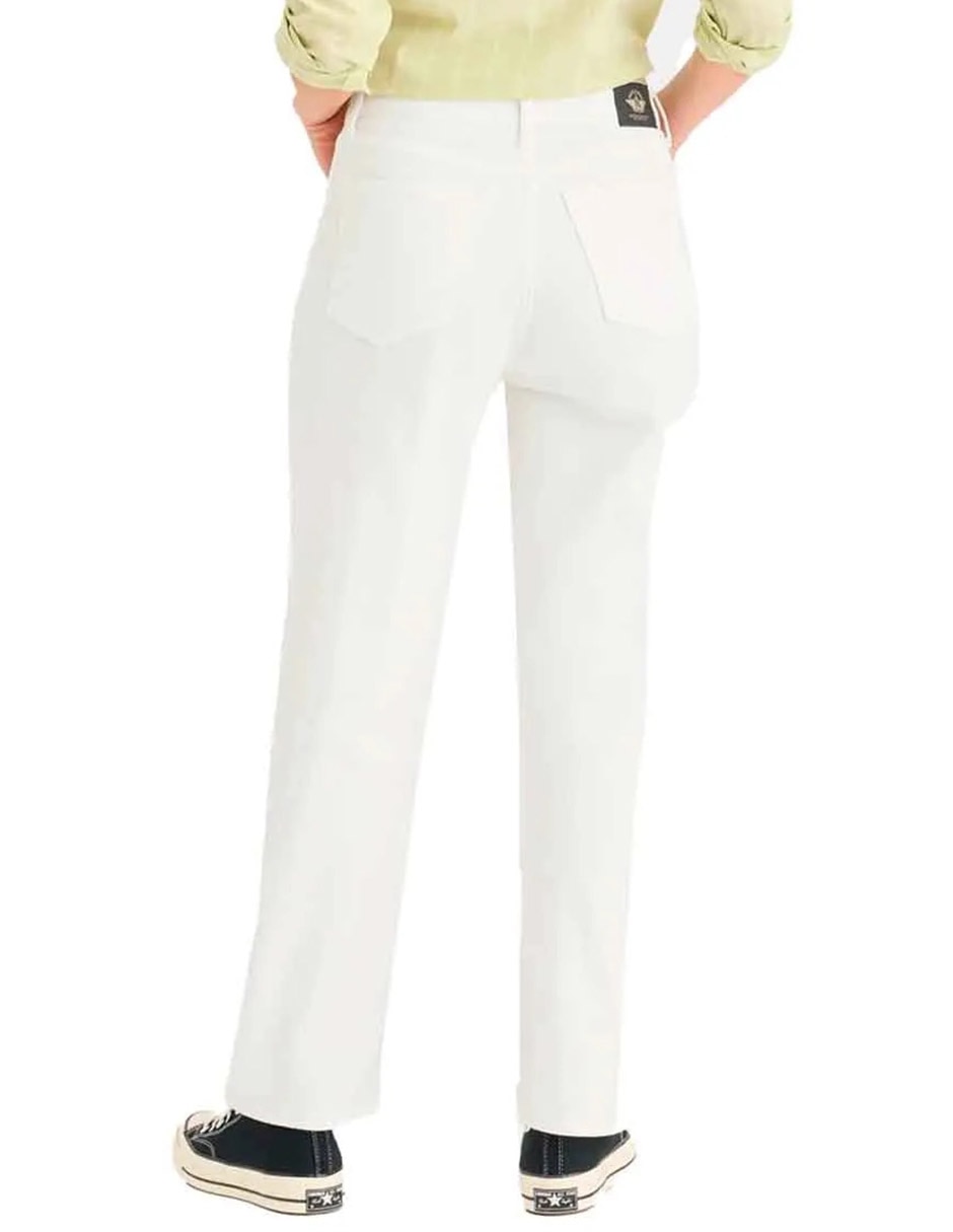 Jeans straight Dockers corte cintura para mujer