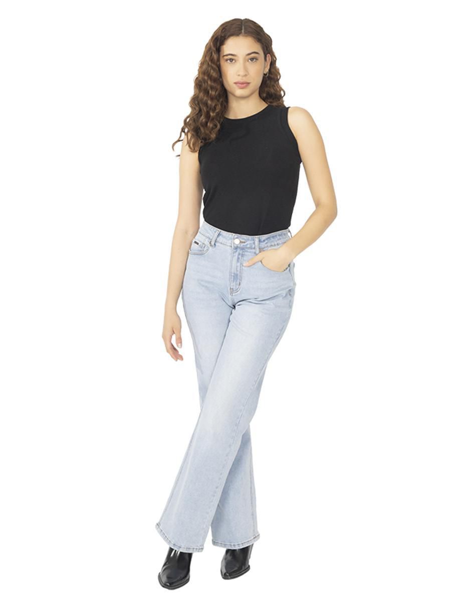 Jeans wide leg para mujer 4