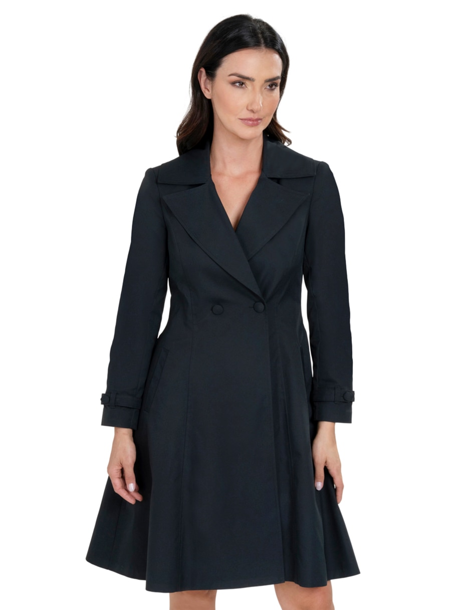 'gabardina' resistente al agua sin diseño 'para mujer'